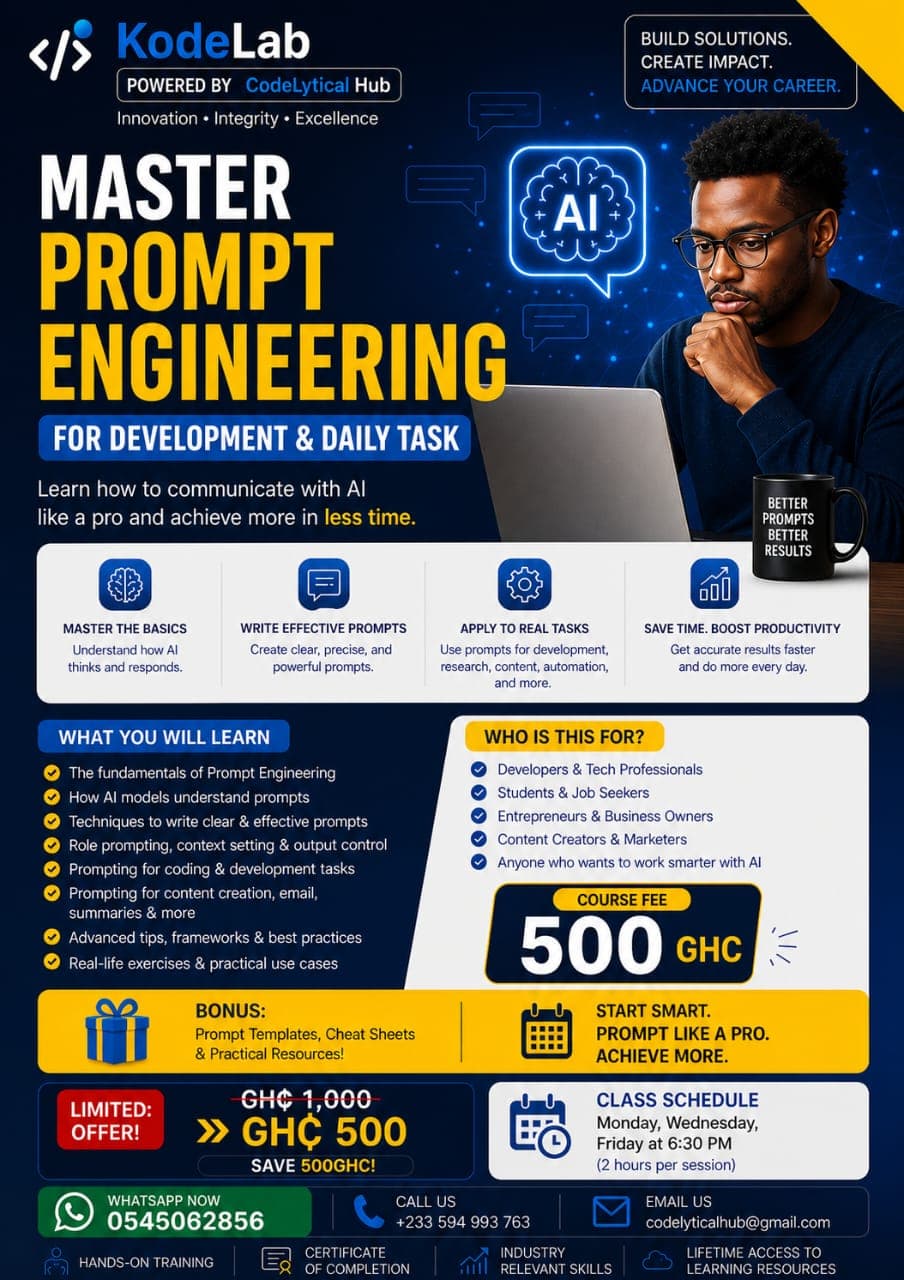 Master Prompt Engineering for Development & Daily Tasks